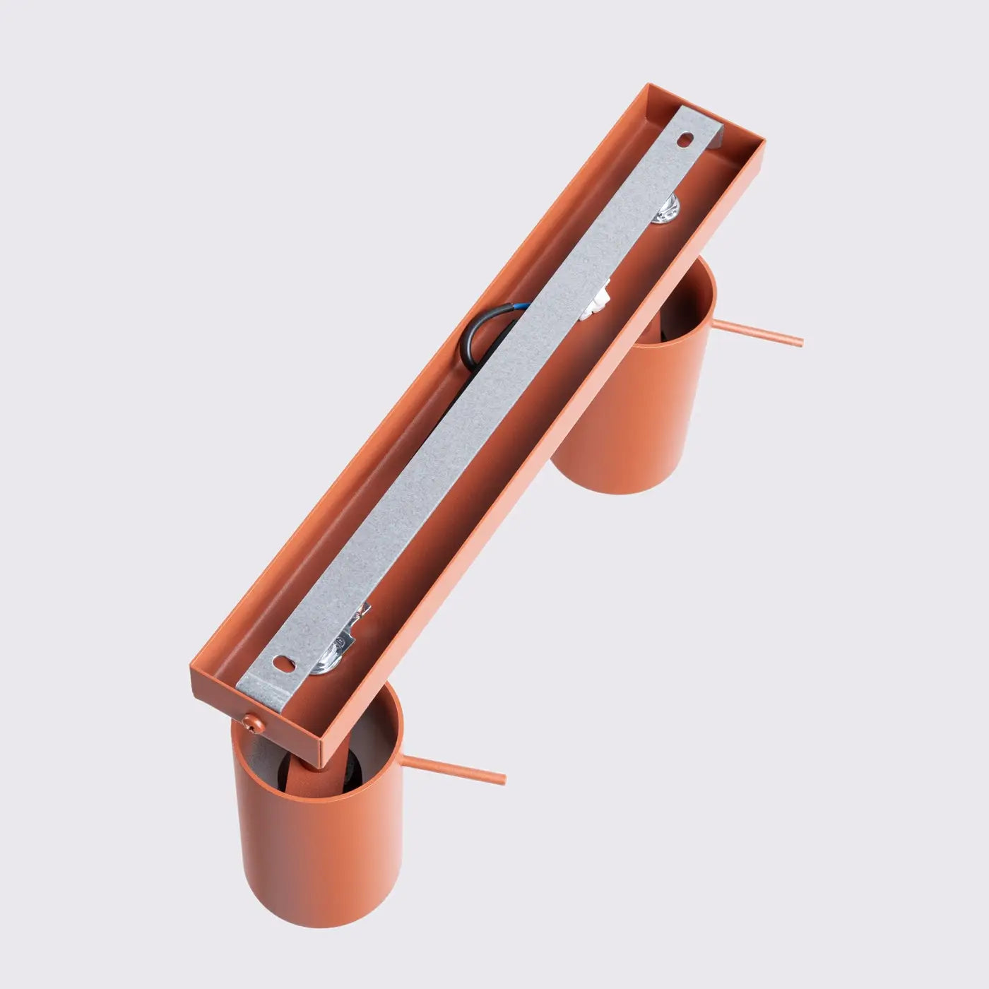 Luminaire Plafonnier Moderne - Ring 2 (Rouge Ochra)