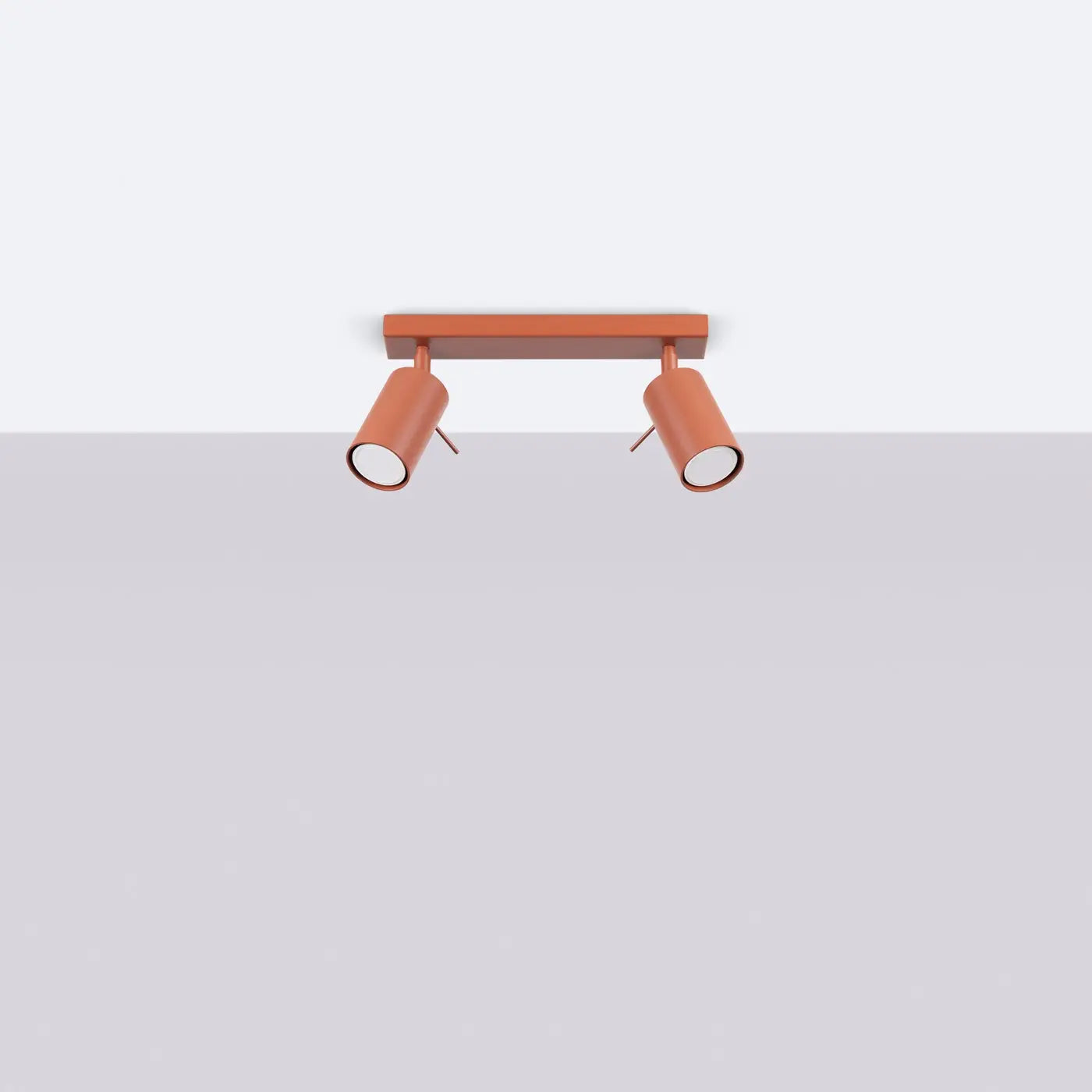 Luminaire Plafonnier Moderne - Ring 2 (Rouge Ochra)