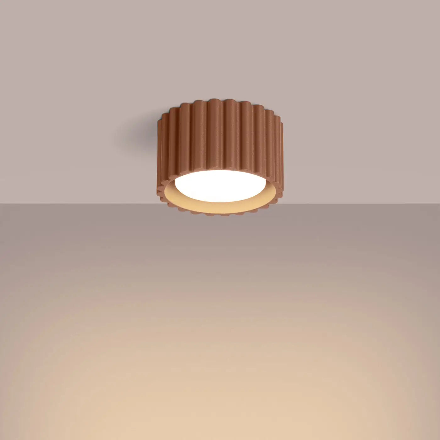 Luminaire Plafonnier Moderne - Aura 1 (Moka)