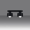 Luminaire Plafonnier Design - Savar 2 (Noir)