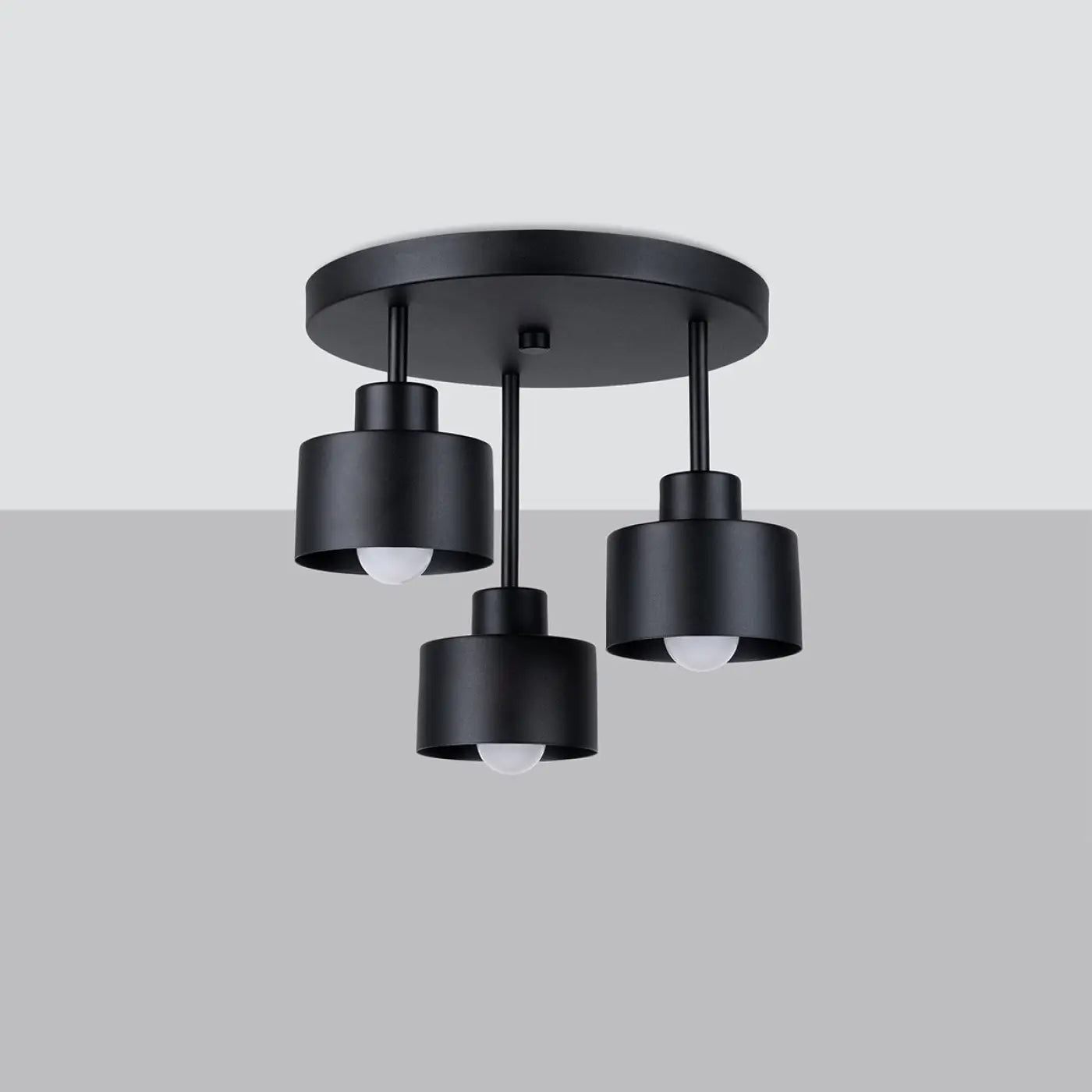 Luminaire Plafonnier Design - Savar 3 (Noir)