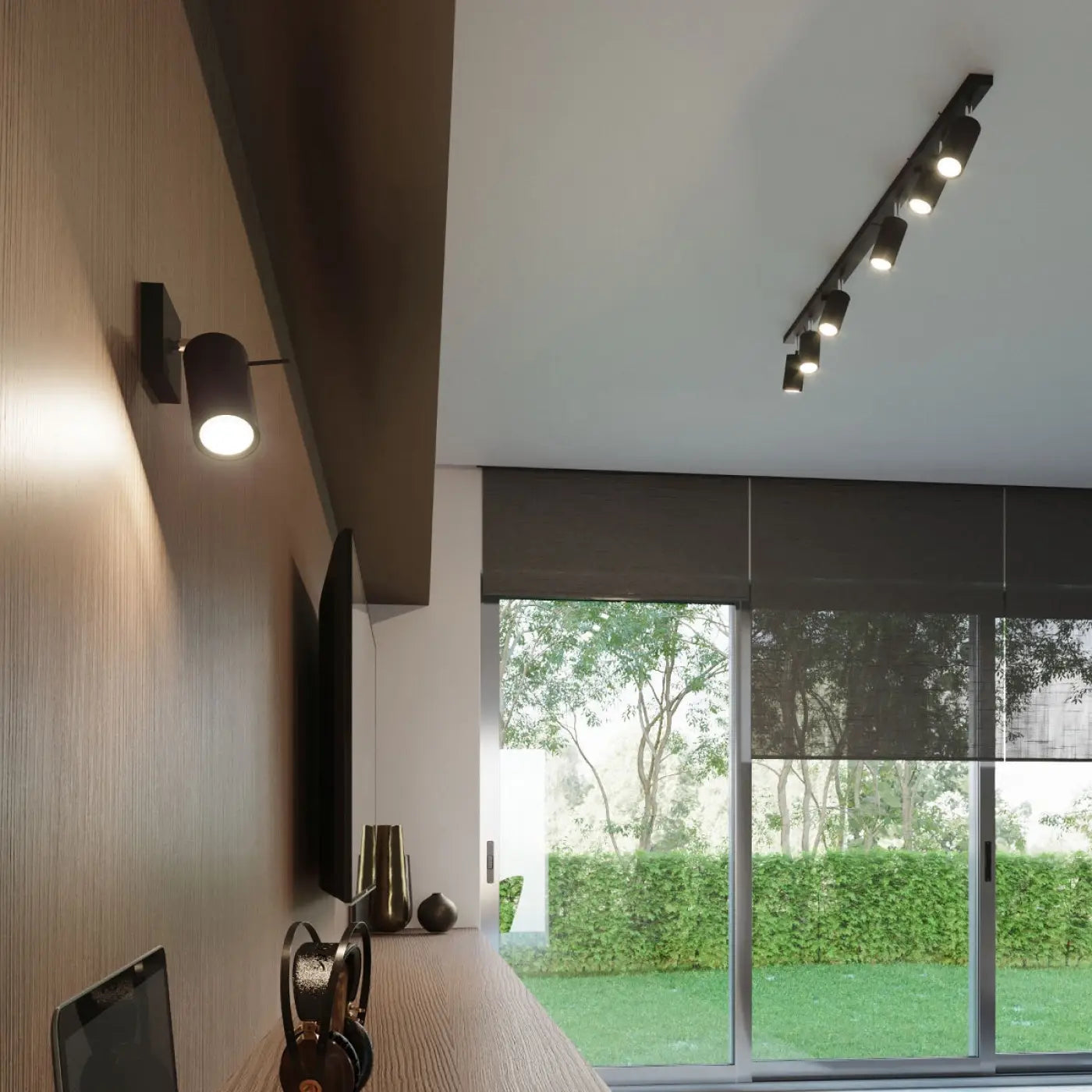 Luminaire Plafonnier - Ring 3 (Noir)