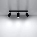 Luminaire Plafonnier - Ring 3 (Noir)