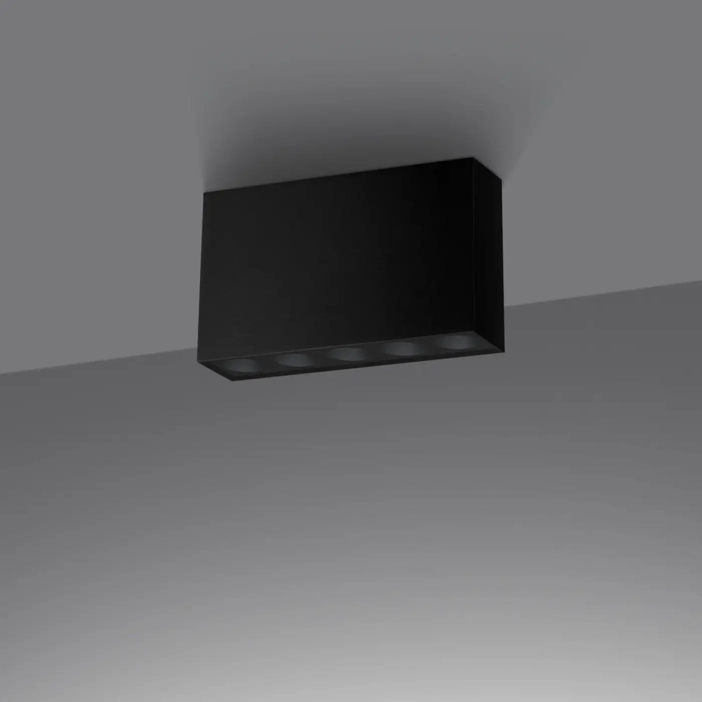 Luminaire Plafonnier - Sole Led (Noir)