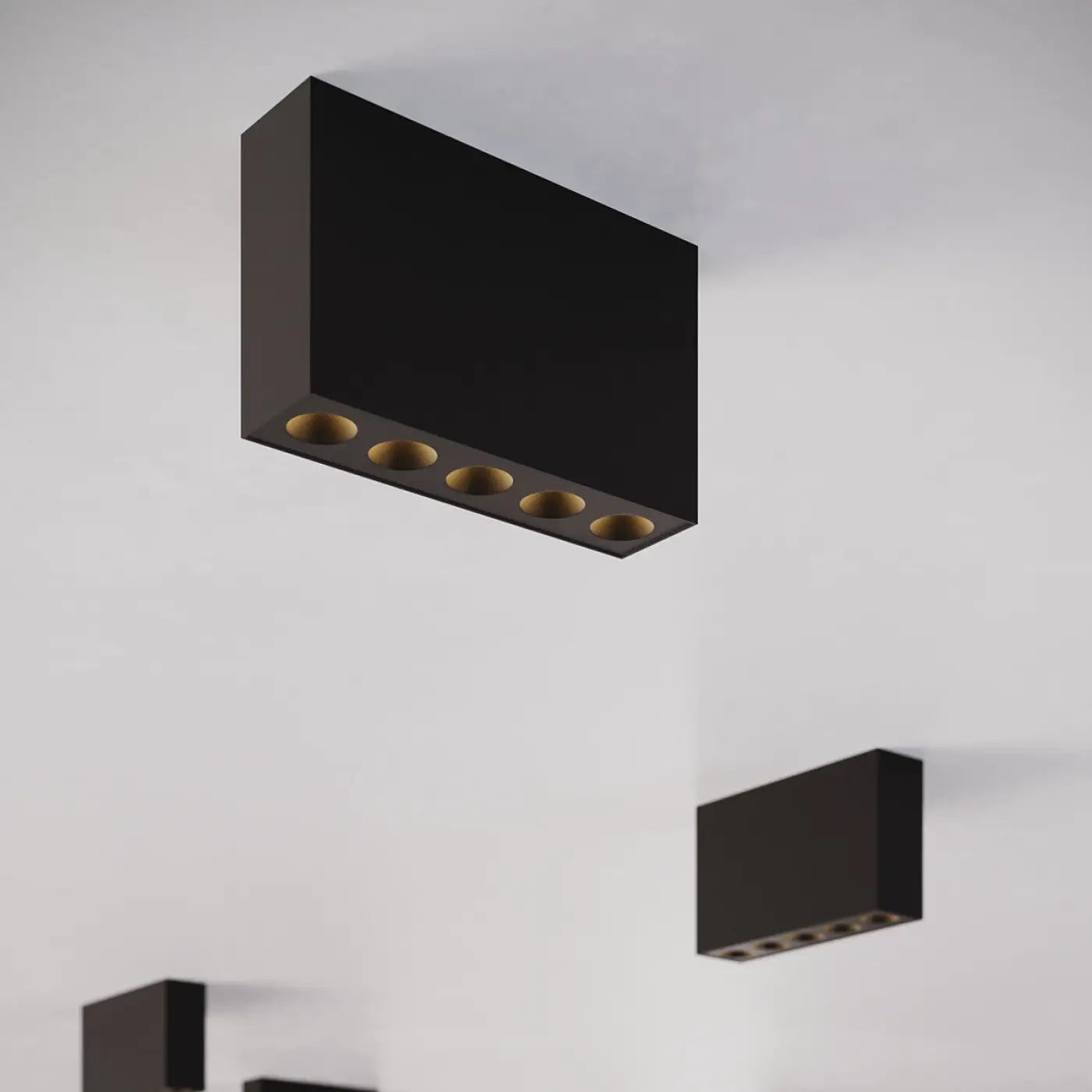 Luminaire Plafonnier - Sole Led (Noir)
