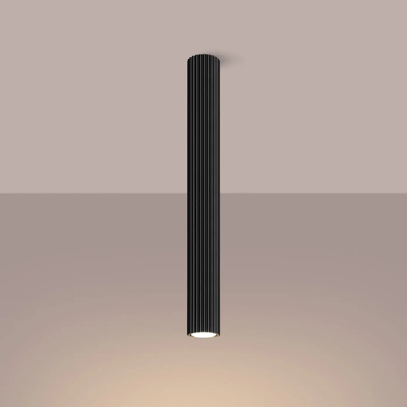 Luminaire Plafonnier Design - Karbon 60 (Noir)