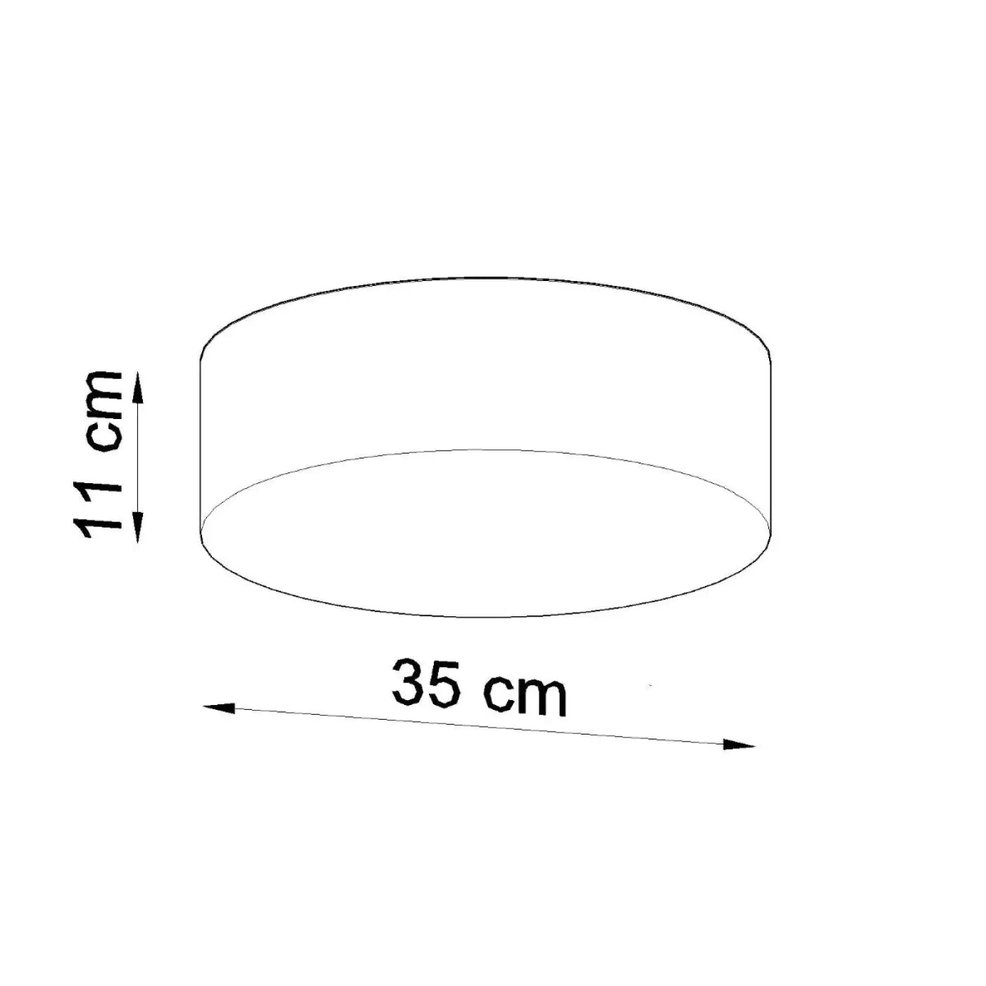 Luminaire Plafonnier - Arena 35 (Noir)