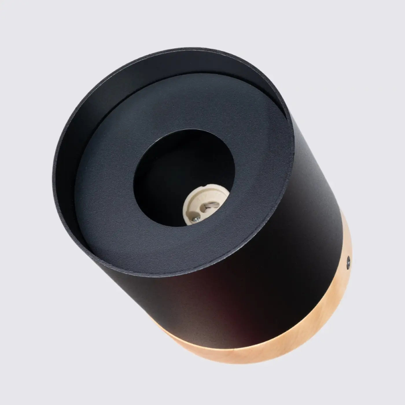 Luminaire Plafonnier Design en Bois - Rif (Noir)