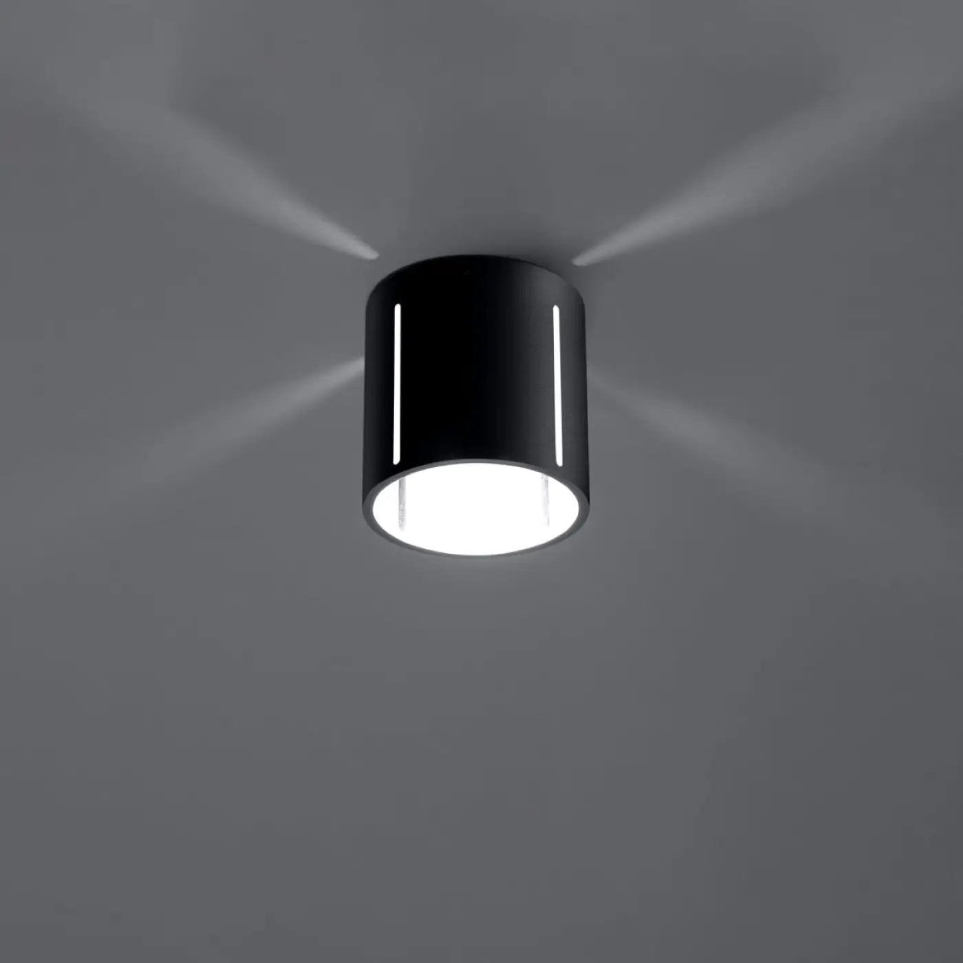Luminaire Plafonnier Design - Inez (Noir)