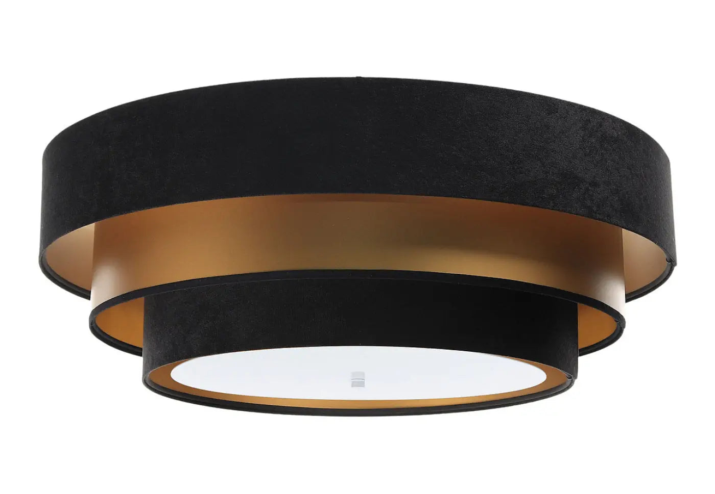 Luminaire Plafonnier Design - Triniti Elegant (Noir/Doré)