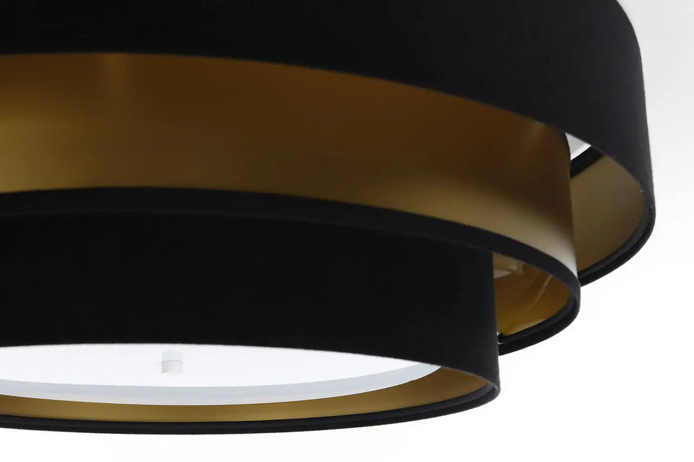 Luminaire Plafonnier Design - Triniti Elegant (Noir/Doré)