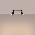 Luminaire Plafonnier Design - Fager 2 (Noir)