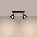 Luminaire Plafonnier Moderne - Elba 2 (Noir)