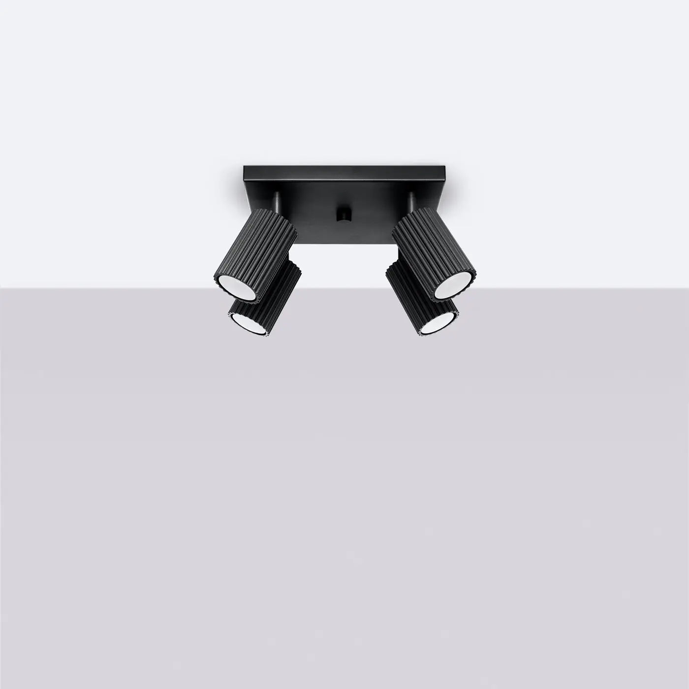 Luminaire Plafonnier - Karbon 4 (Noir)