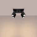 Luminaire Plafonnier - Karbon 4 (Noir)