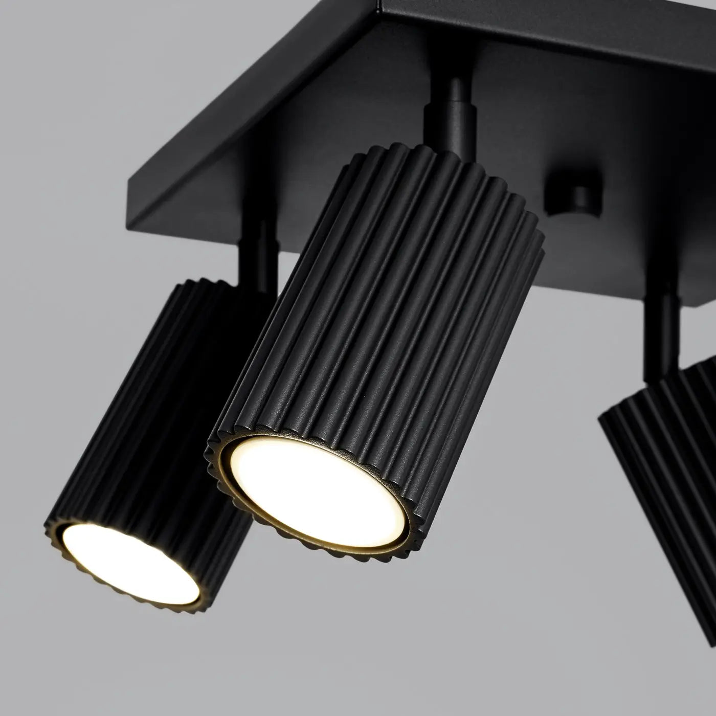 Luminaire Plafonnier - Karbon 4 (Noir)