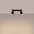 Luminaire Plafonnier - Karbon 2 (Noir)