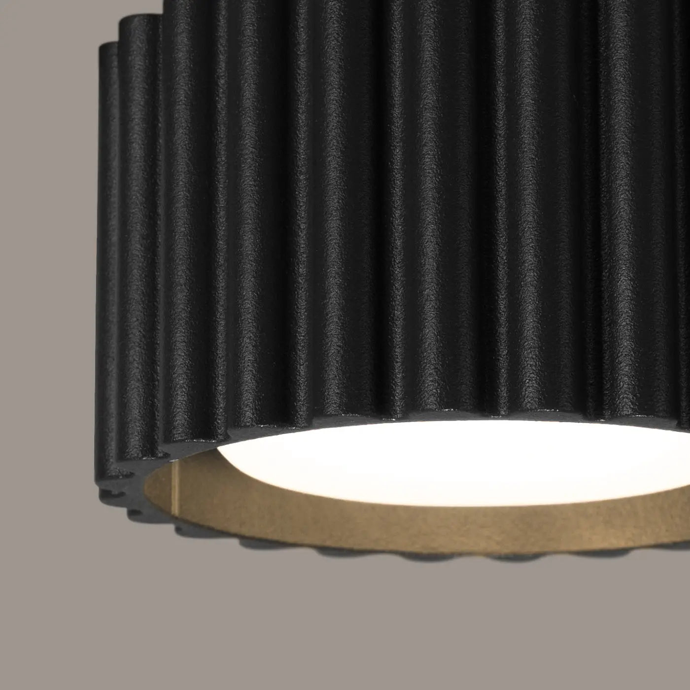 Luminaire Plafonnier Moderne - Aura 1 (Noir)