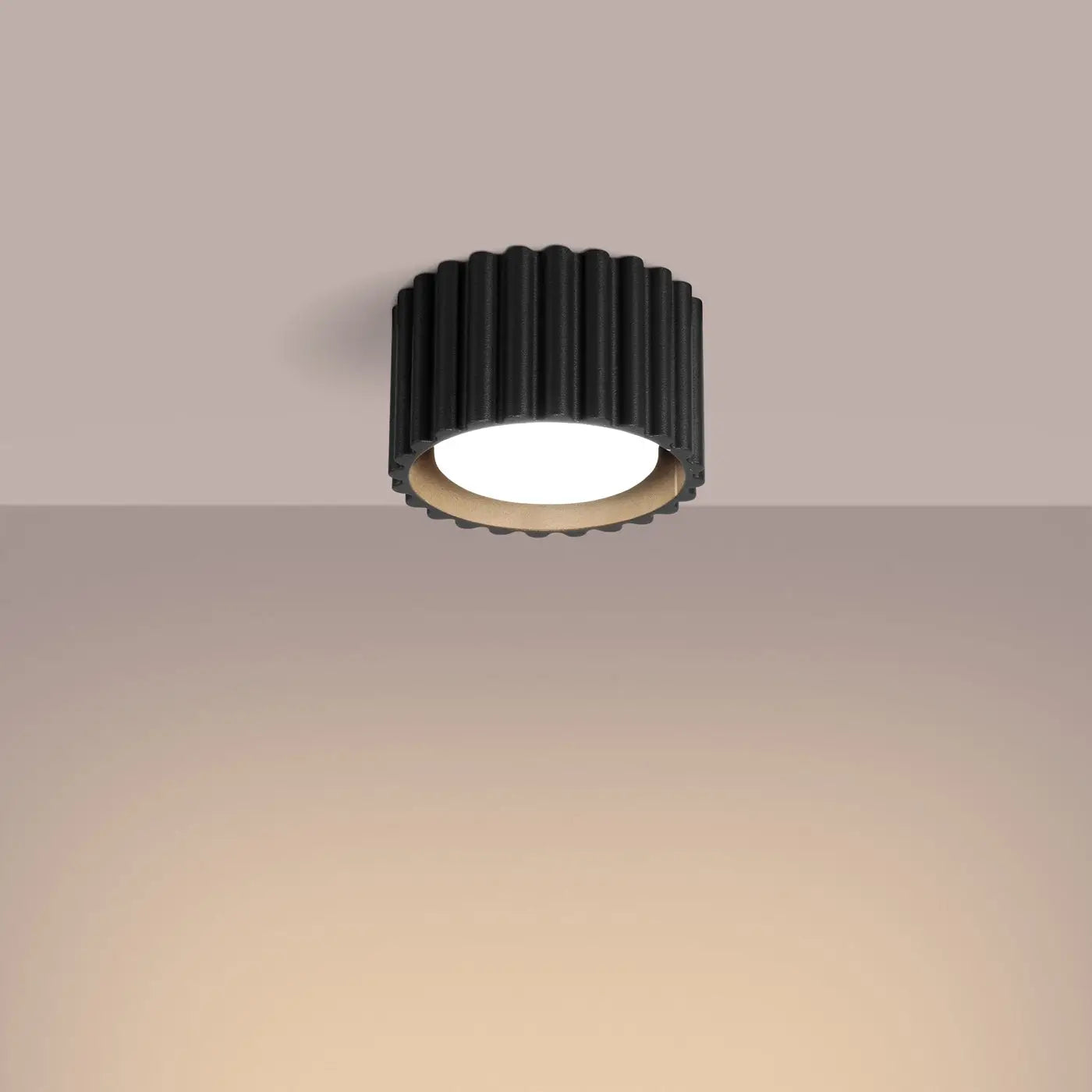 Luminaire Plafonnier Moderne - Aura 1 (Noir)