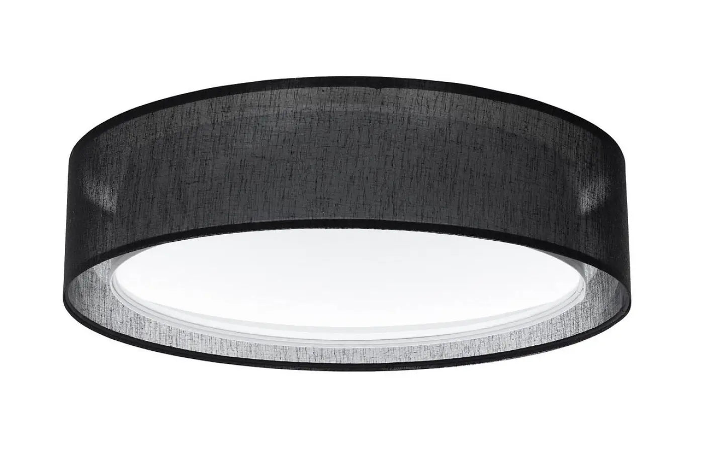 Luminaire Plafonnier en Tissu - Puro (Noir)