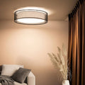 Luminaire Plafonnier en Tissu - Puro (Noir)