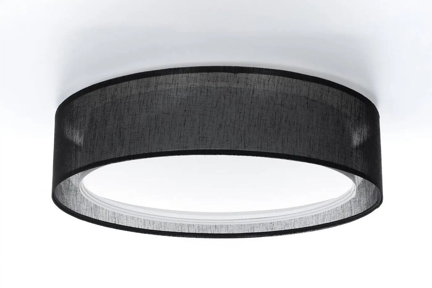 Luminaire Plafonnier en Tissu - Puro (Noir)