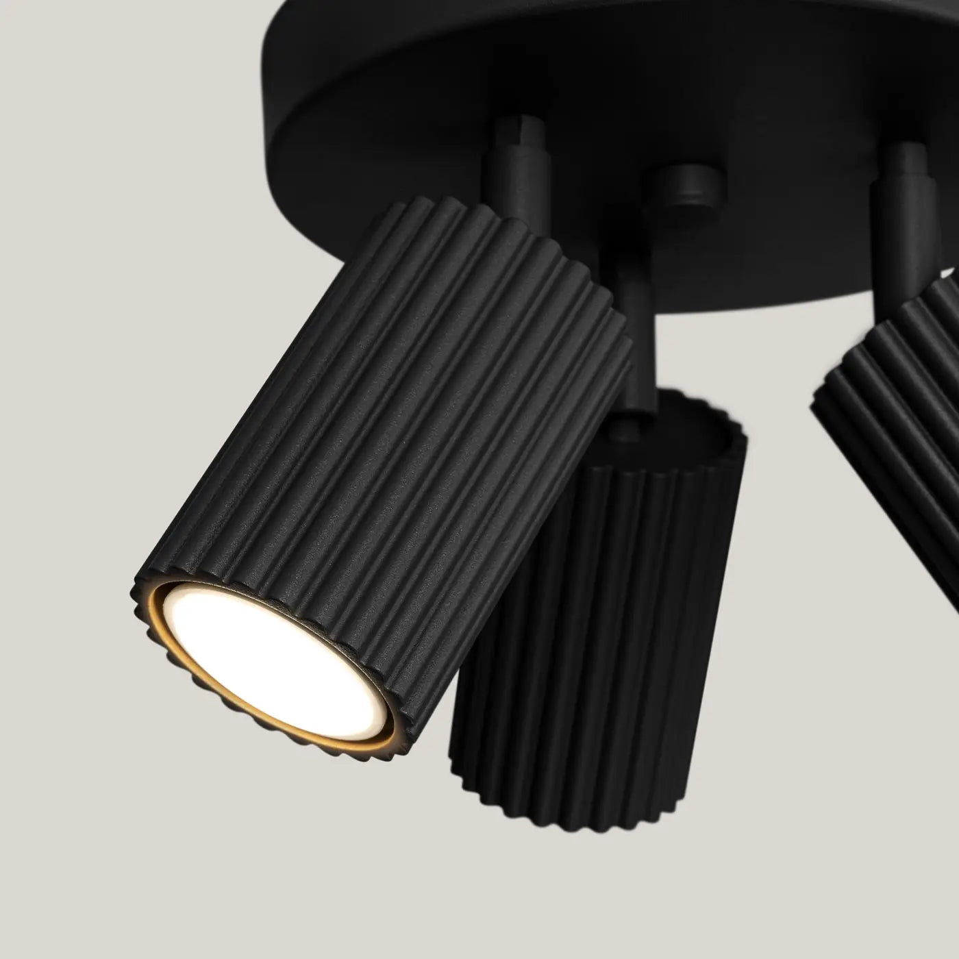 Luminaire Plafonnier Design - Karbon 3P (Noir)