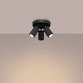 Luminaire Plafonnier Design - Karbon 3P (Noir)