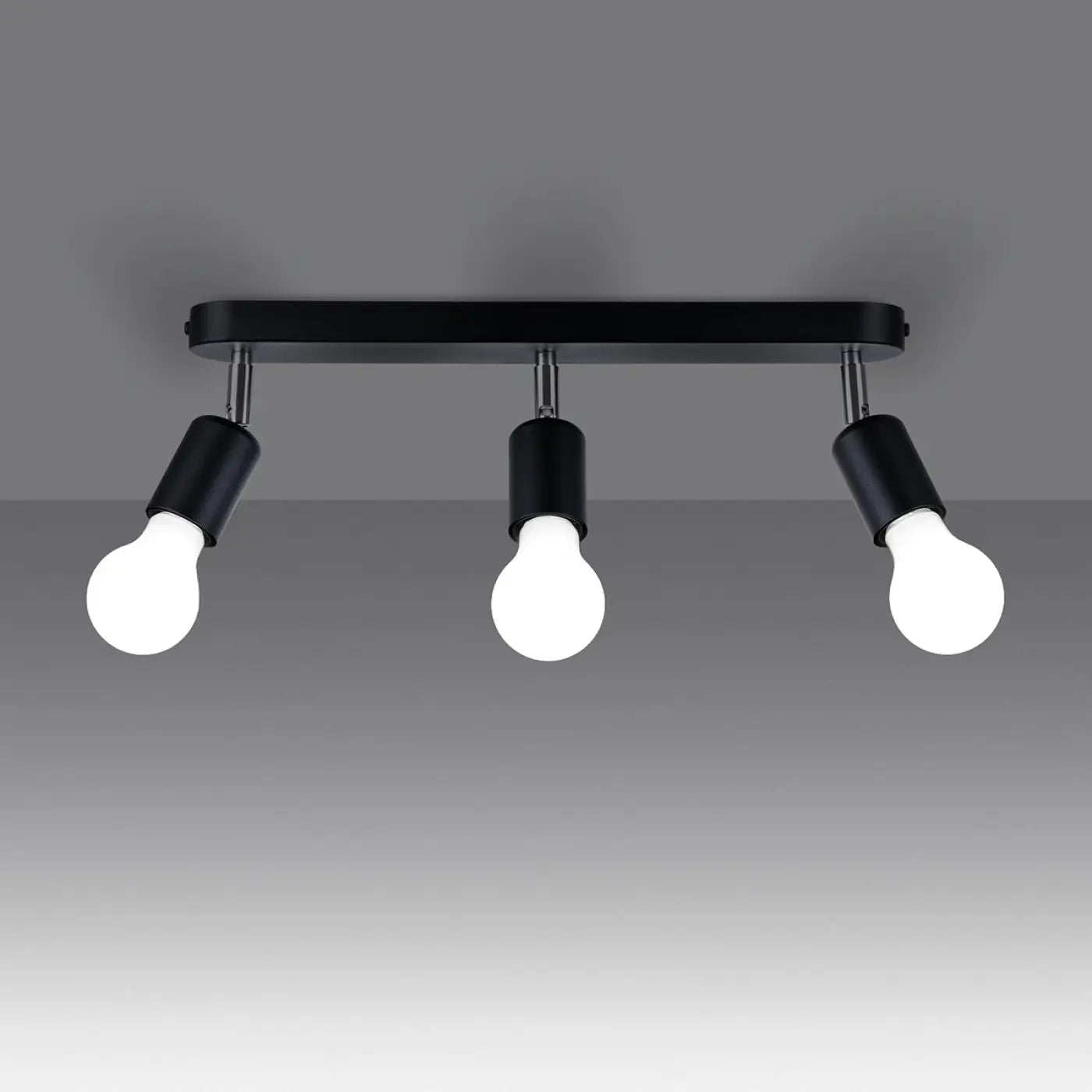Luminaire Plafonnier - Fornes 3 (Noir)