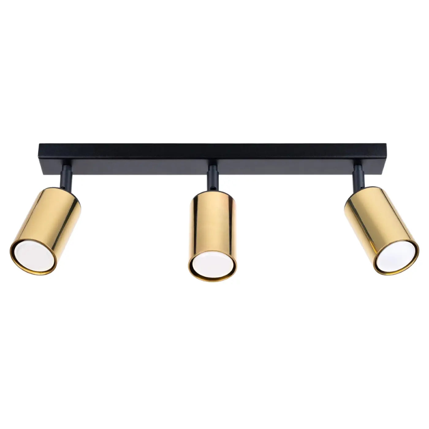 Luminaire Plafonnier Chic - Winx 3 (Noir/Doré)
