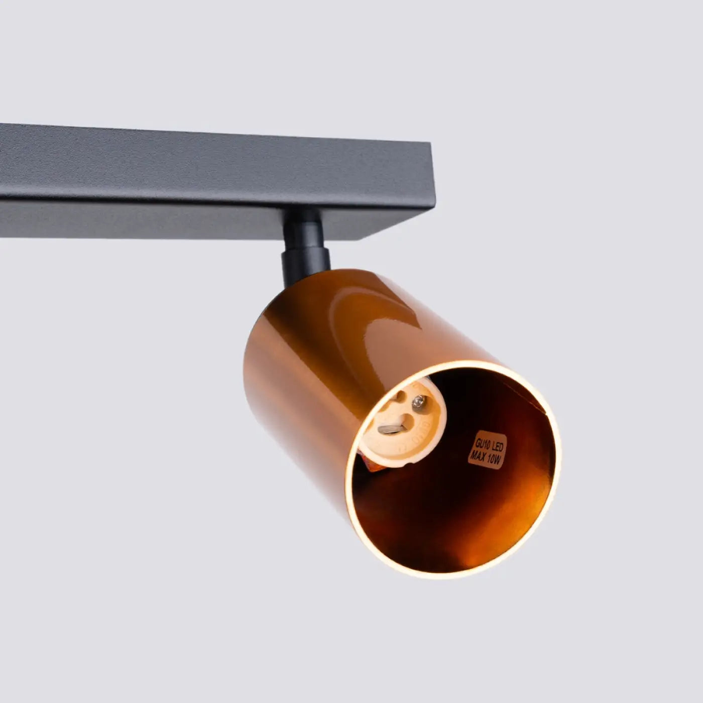 Luminaire Plafonnier Chic - Winx 3 (Noir/Cooper)