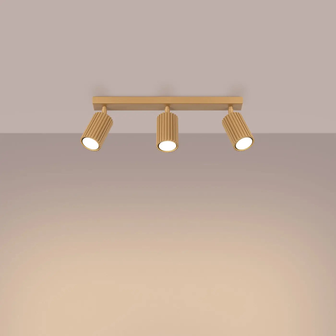 Luminaire Plafonnier Design - Karbon 3L (Or)
