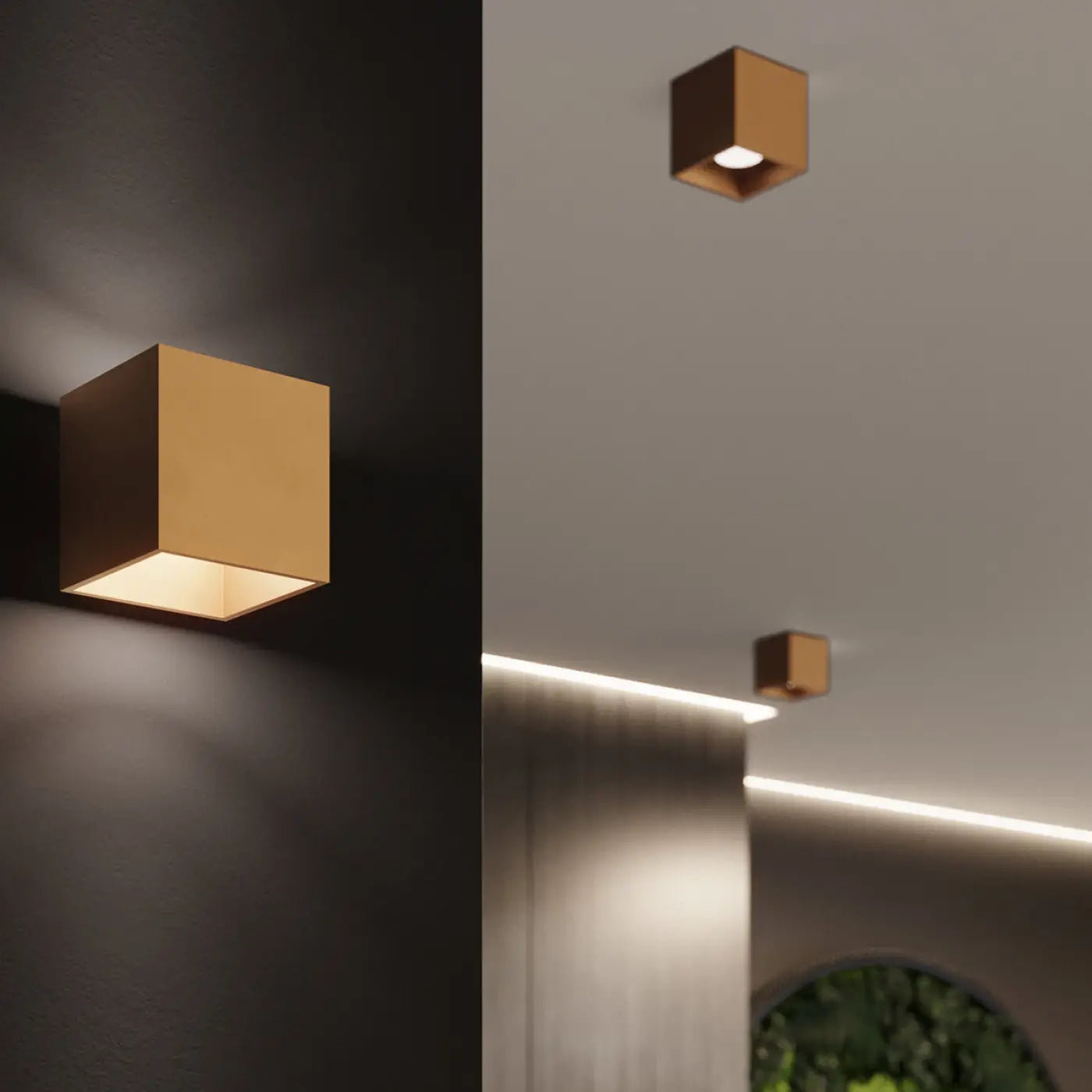 Luminaire Plafonnier Design - Quad 1 (Or)