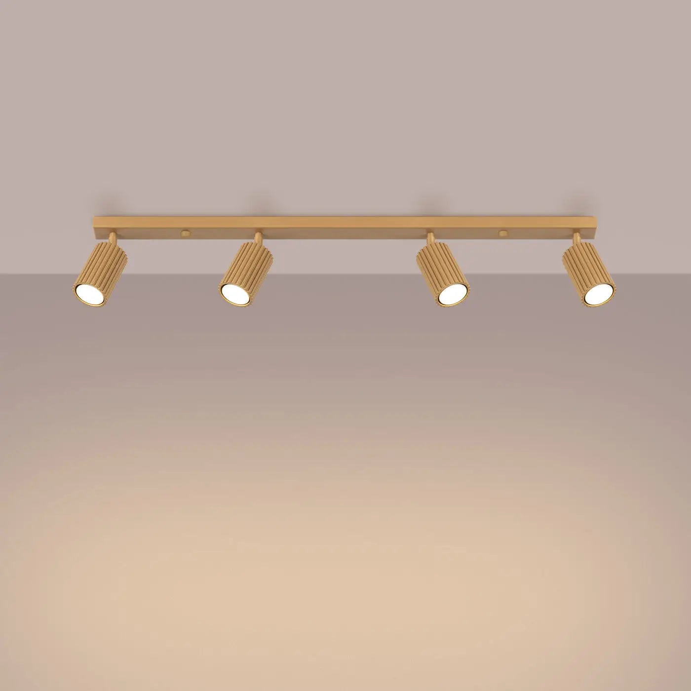 Luminaire Plafonnier - Karbon 4L (Or)