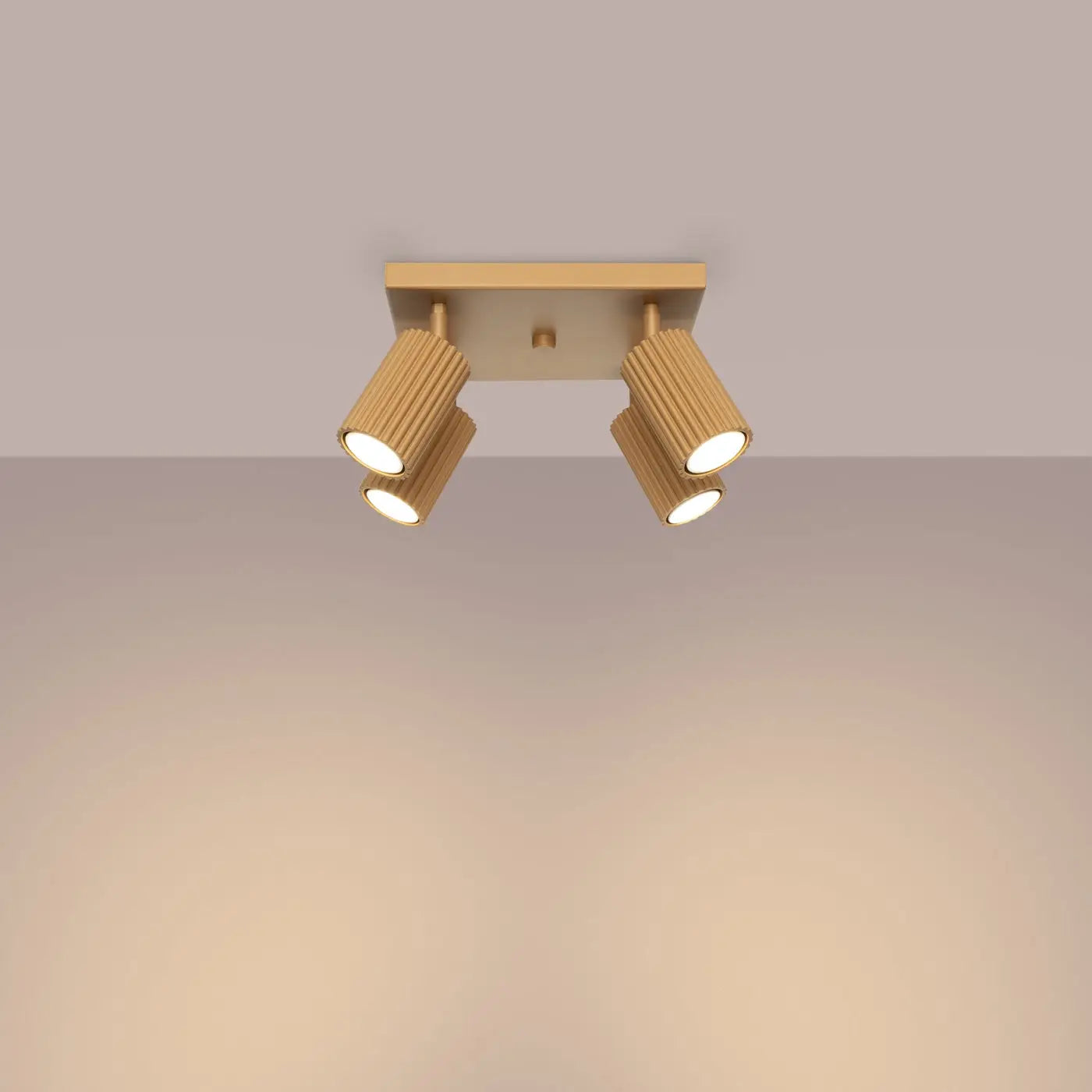 Luminaire Plafonnier - Karbon 4 (Or)