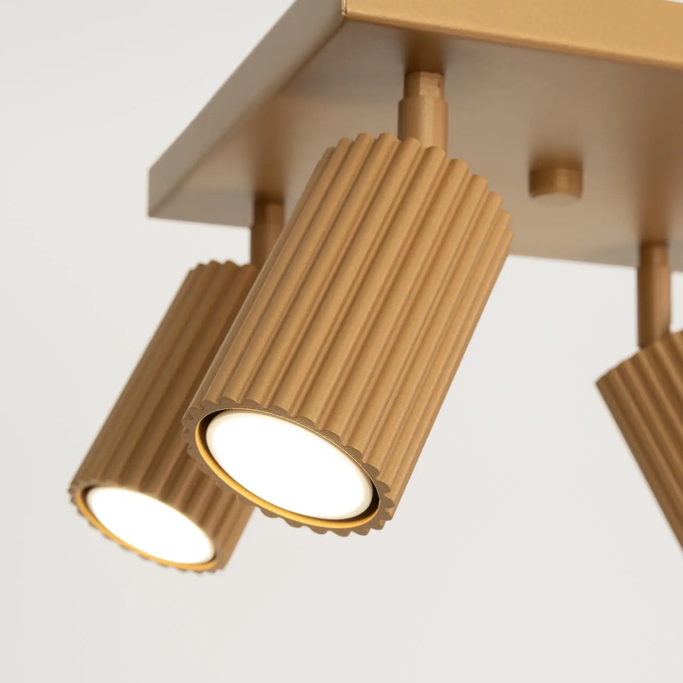 Luminaire Plafonnier - Karbon 4 (Or)