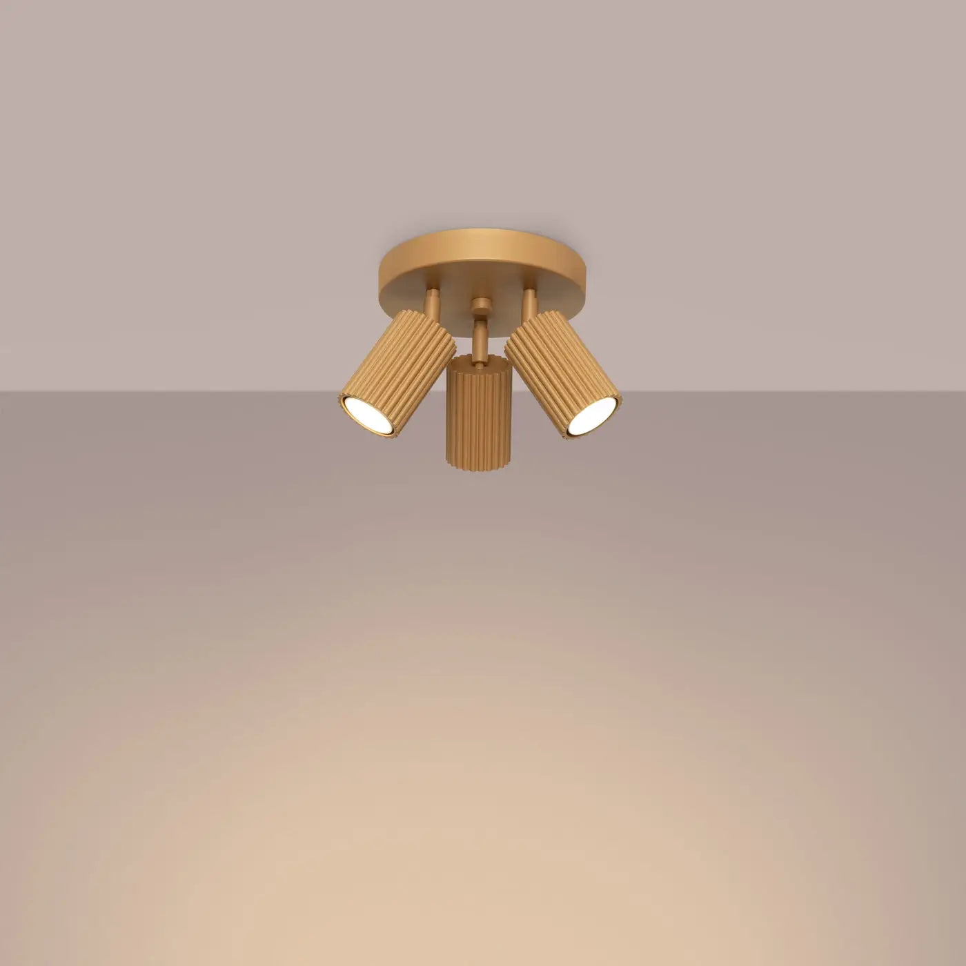 Luminaire Plafonnier Design - Karbon 3P (Or)