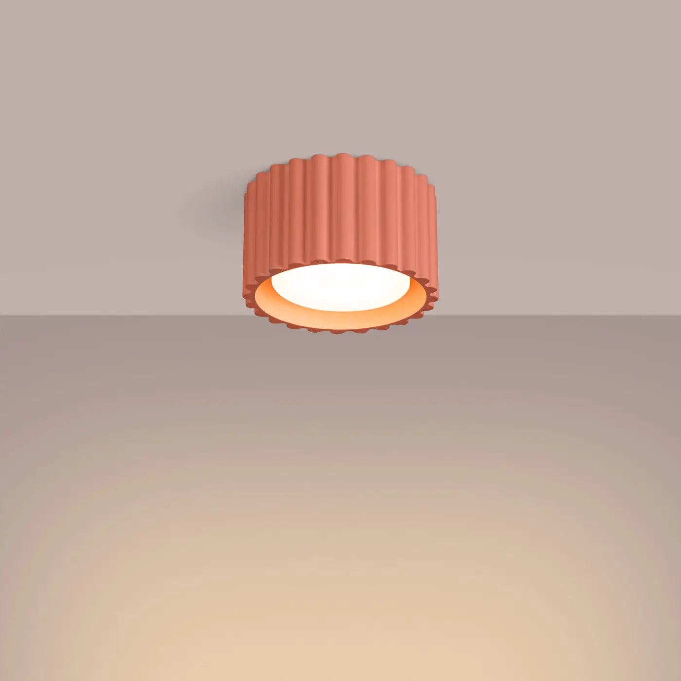 Luminaire Plafonnier Moderne - Aura 1 (Peach)