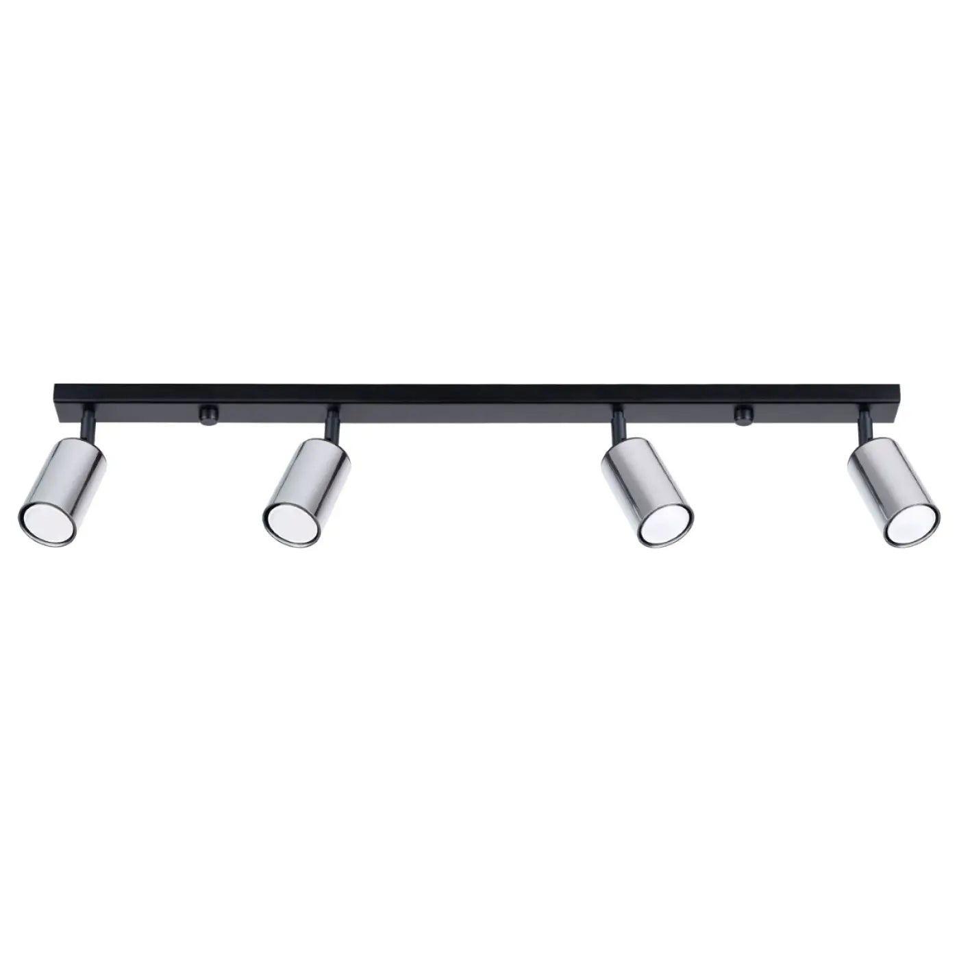Luminaire Plafonnier - Winx 4L (Noir/Chrome)