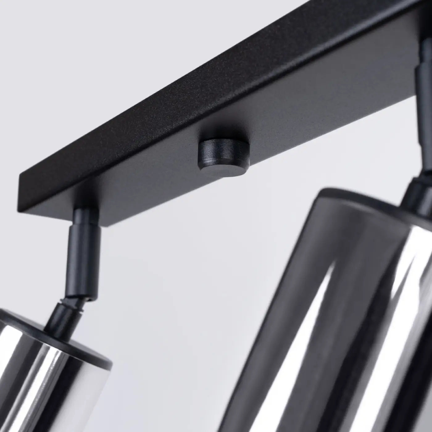 Luminaire Plafonnier - Winx 4L (Noir/Chrome)