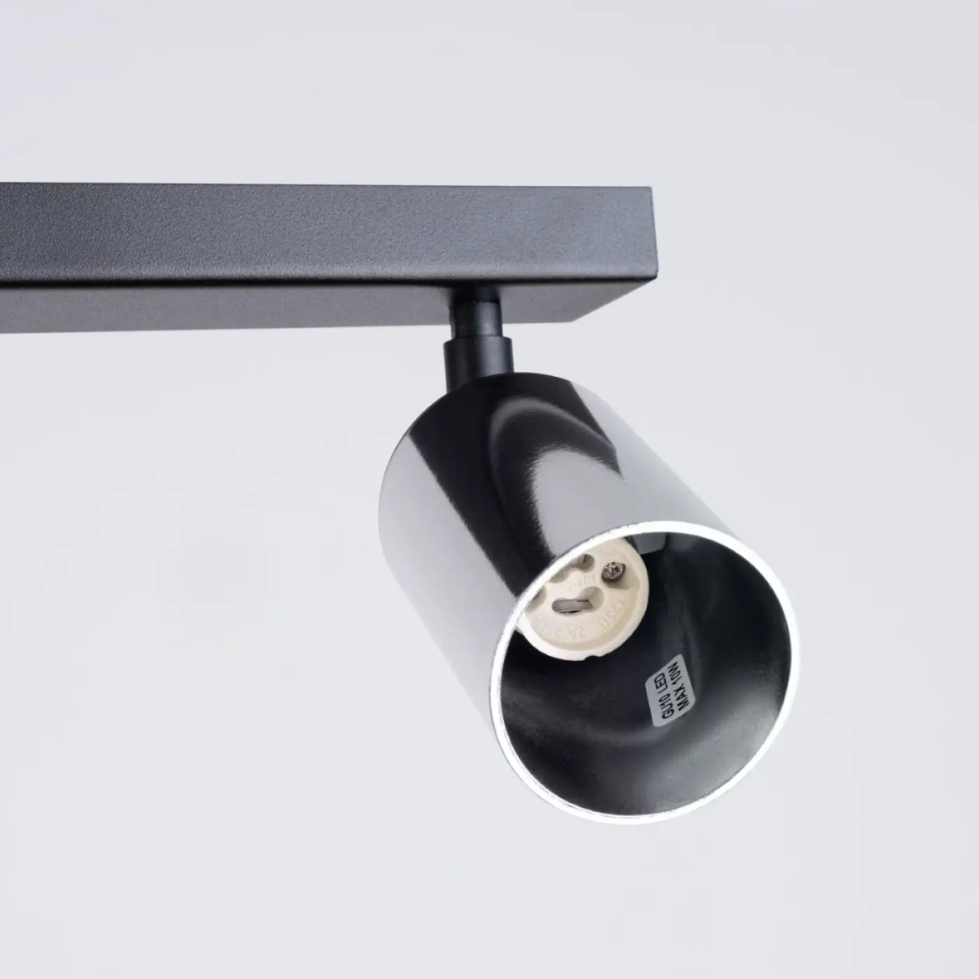 Luminaire Plafonnier - Winx 4L (Noir/Chrome)