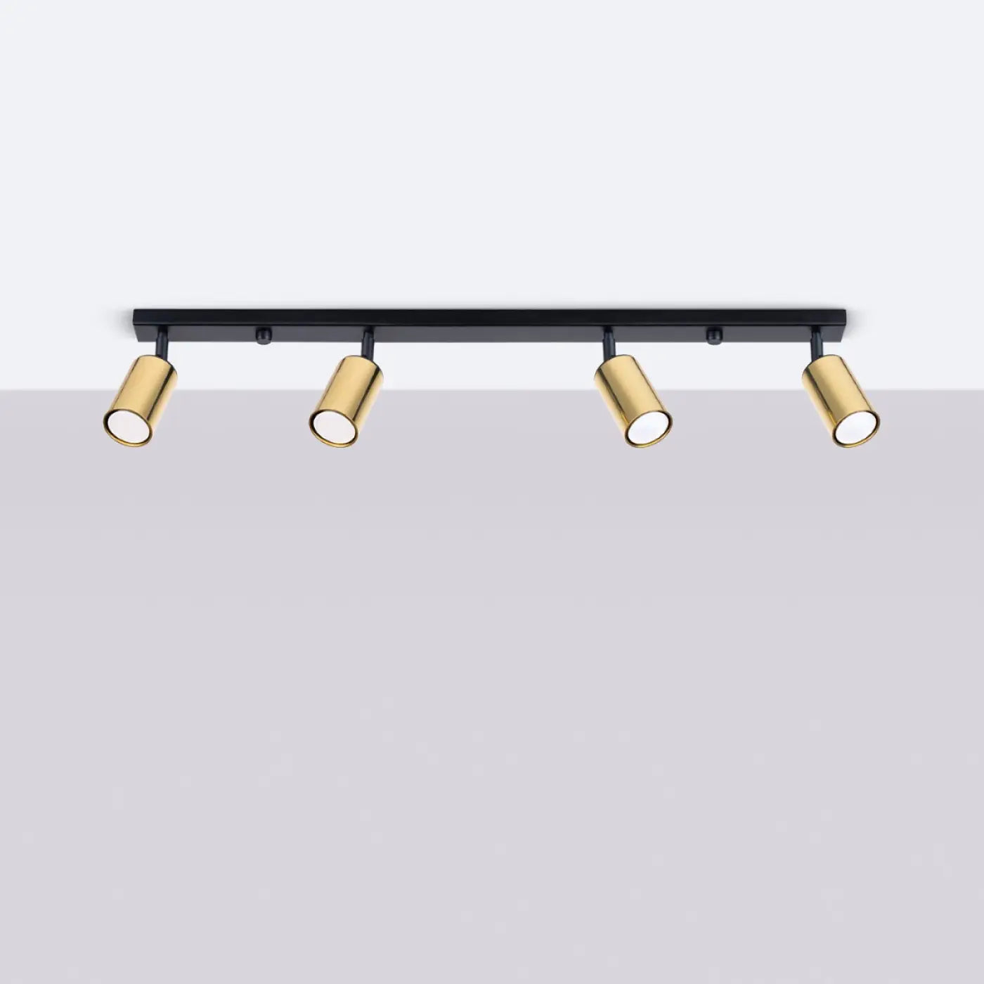 Luminaire Plafonnier - Winx 4L (Noir/Doré)