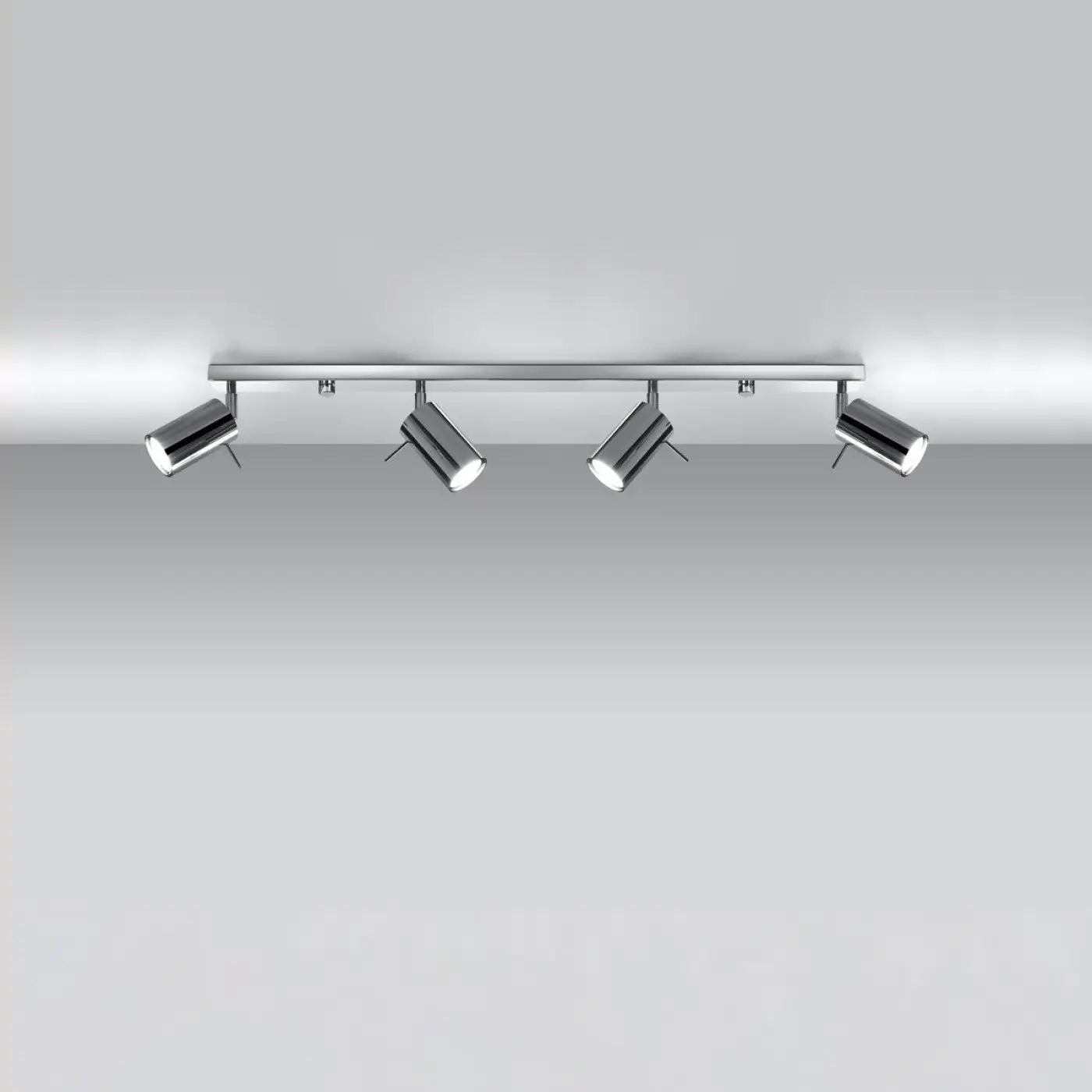 Luminaire Plafonnier Design - Ring 4L (Chrome)