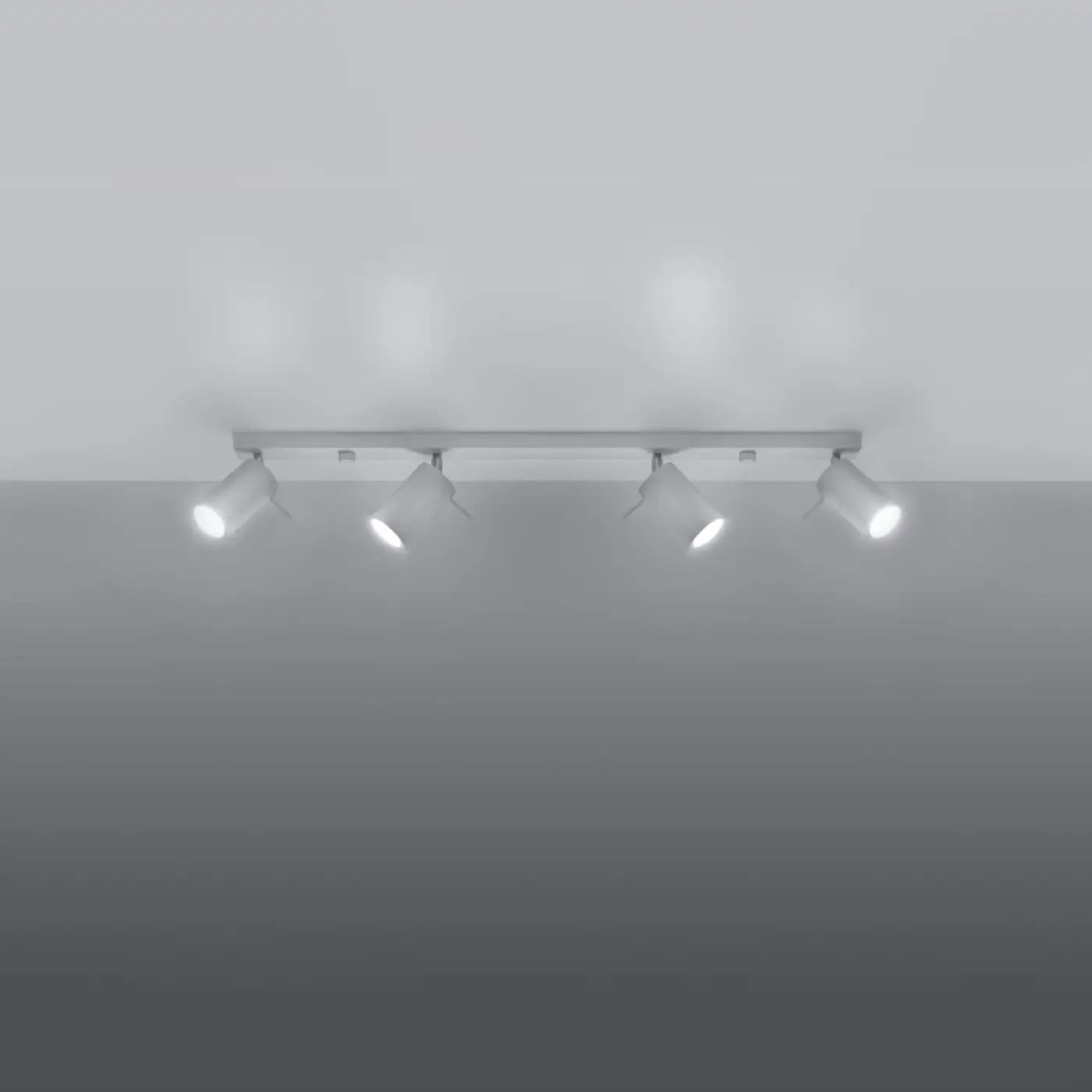 Luminaire Plafonnier Design - Ring 4L (Blanc)