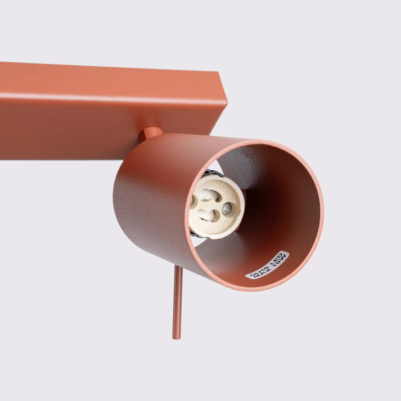Luminaire Plafonnier Design - Ring 4L (Rouge Ochra)