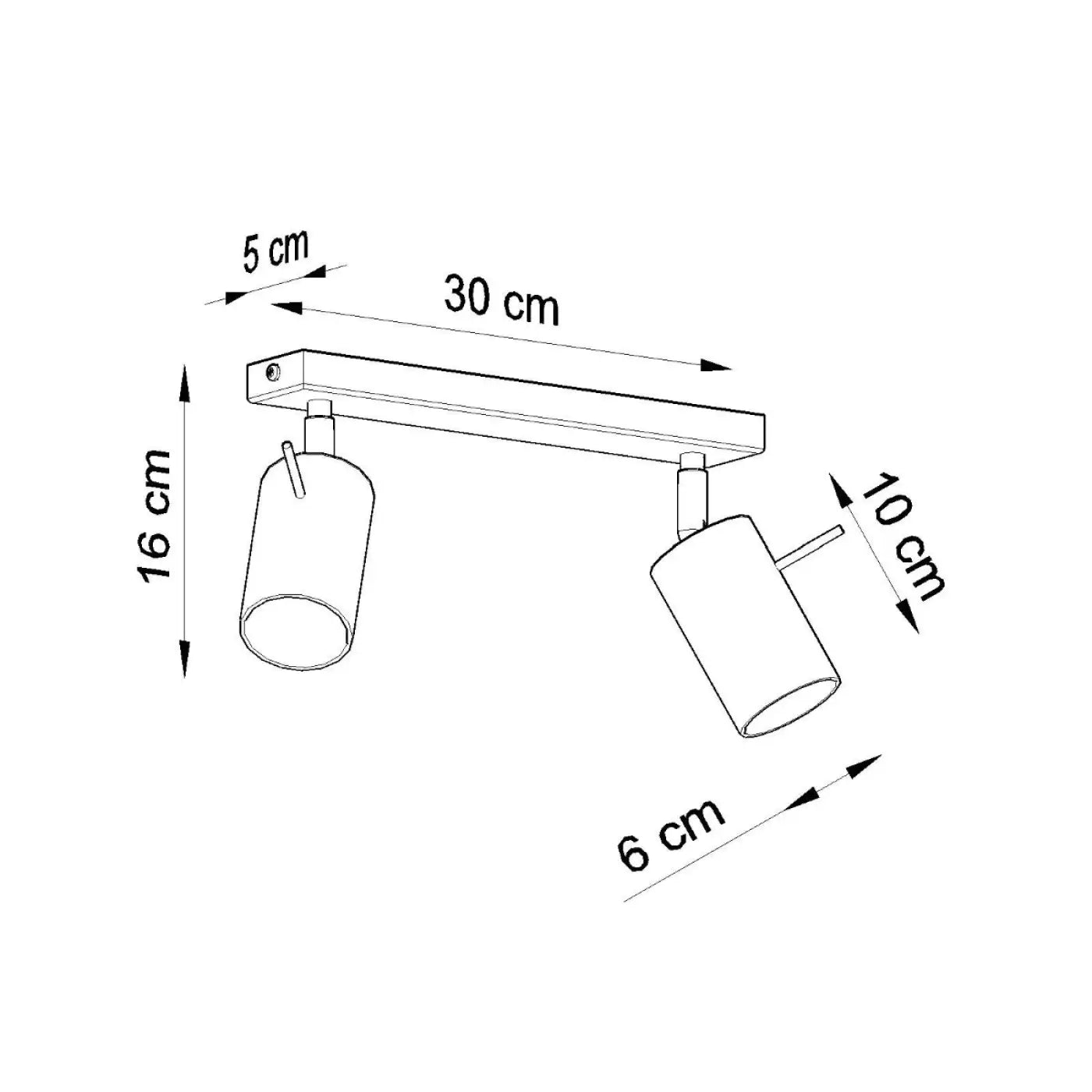 Luminaire Plafonnier Design - Ring 2 (Blanc)
