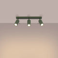 Luminaire Plafonnier Design - Ring 3L (Vert Olive)