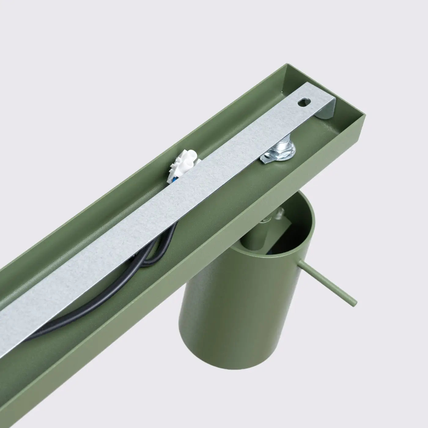 Luminaire Plafonnier Design - Ring 4L (Vert Olive)