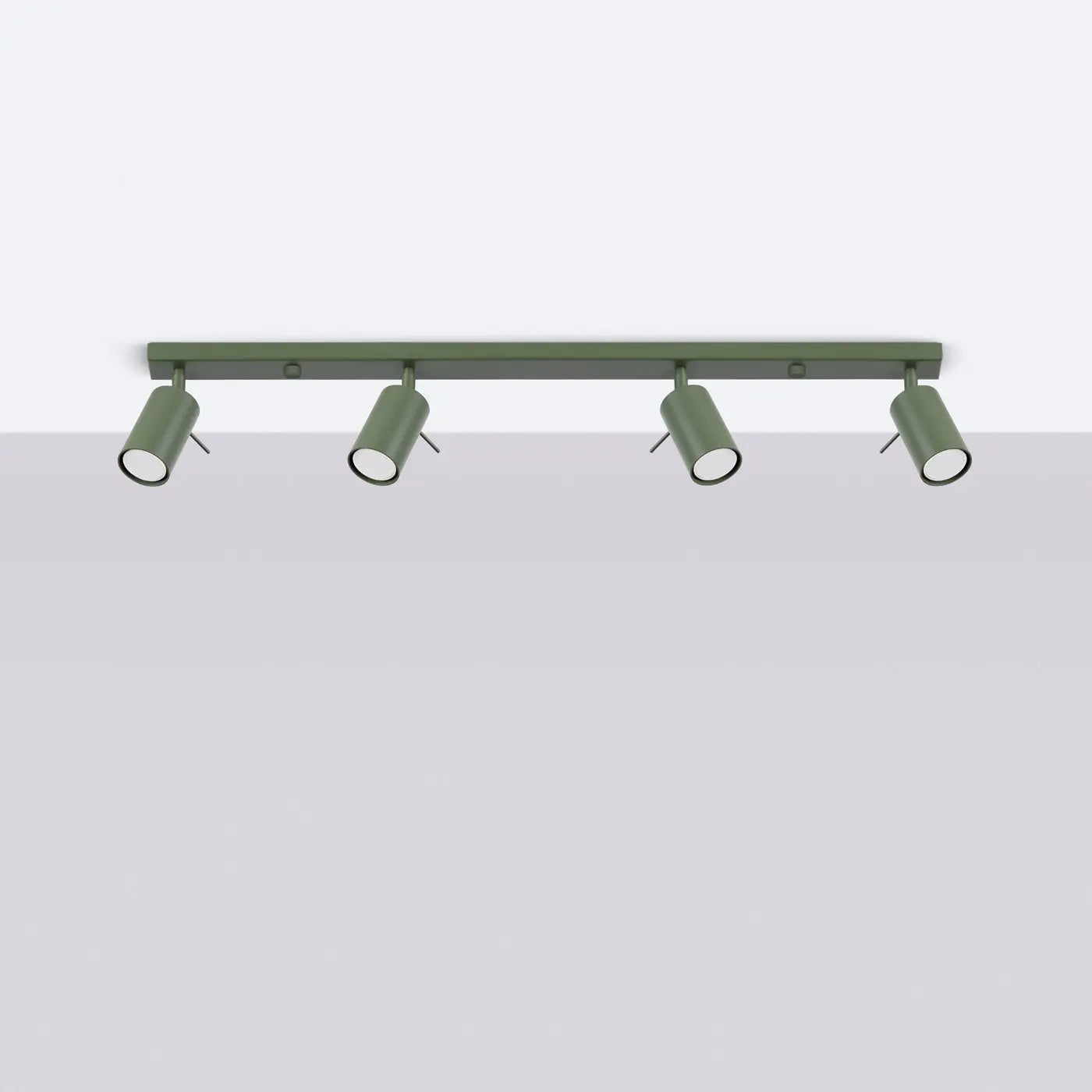 Luminaire Plafonnier Design - Ring 4L (Vert Olive)