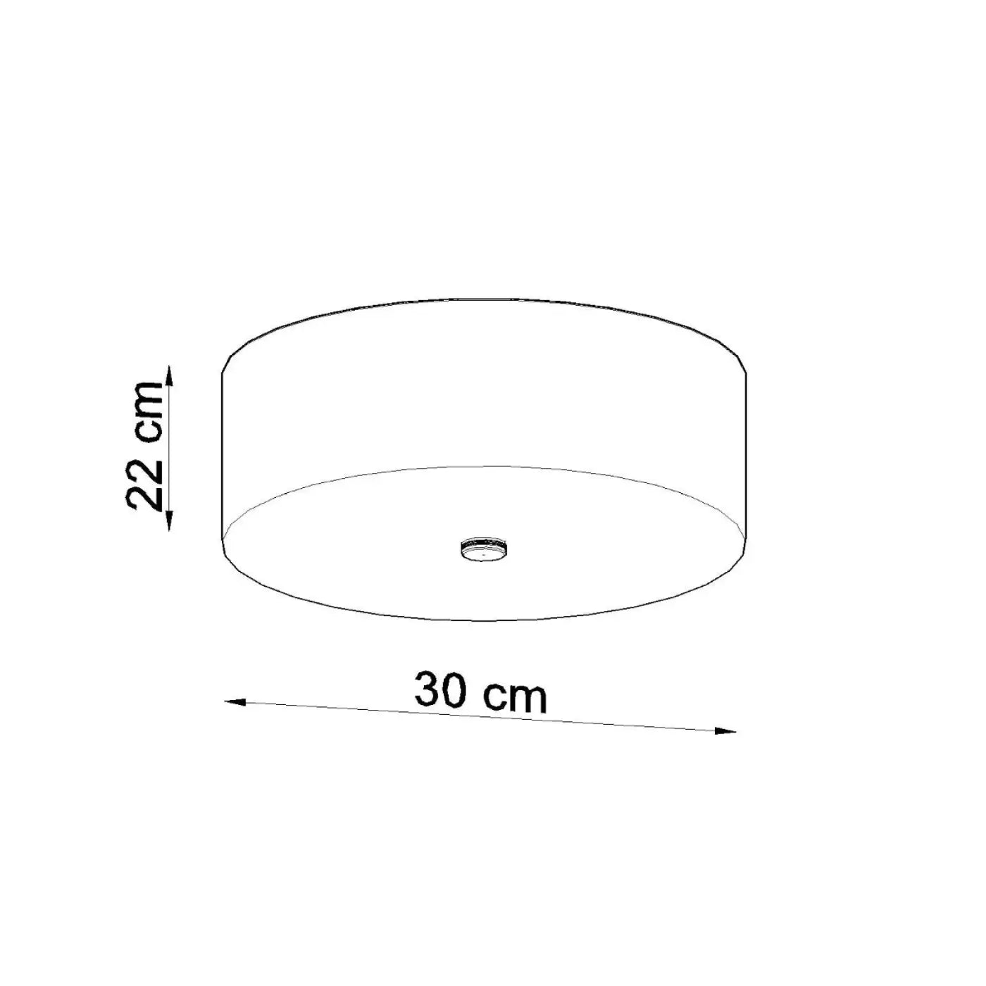 Luminaire Plafonnier Elegant - Skala 30 (Blanc)